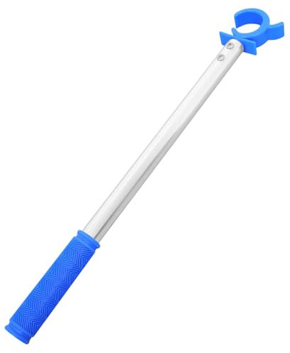 PERSELOSO Jalousien Öffnungsstange aus Kunststoff Teleskopierbar für Markisen und Fensterbedienung Innen und Außeneinsatz Praktische Zugstange