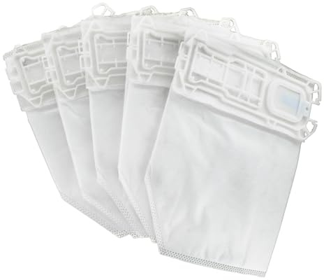 Bag Lady Microfibre Dust Bags (Pack of 5) for Vorwerk FP135 Kobold VK135 VK136 Vacuum Cleaner Dust Bags Replacement High Filtration Powerful Suction Allergy Relief VO1135