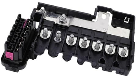 Kacepar Kfz-Batterie-Sicherungskasten-Anschlussklemmen, kompatibel mit VW Jetta MK6 Polo UP Sangtana 2011–2015, ABS und Metall, 6R0937548C, 180937550A, 6R0937548F
