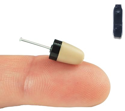 PingaOculto Auricolari Spia Senza Fili (Vip Pro SuperMini Pezzo Bluetooth) | Microfono integrato, Chiamate e registrazioni, iPhone e Android, Invisibile, Auricolare senza fili, Auricolare nascosto