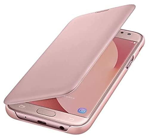 Samsung Original Wallet Cover for Galaxy J5 (2017) - Pink