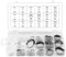 150pcs C-Clips Snap Ring Shop Schwarz Sortiment 3mm - 32mm 18 Größen Interner Externer Verschluss Snap Sicherungsring