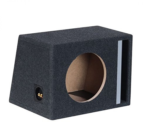 Maxxcount Basstunnel Subwoofer-Leergehäuse 10″/25cm 35L
