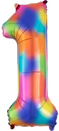 Amscan 3853101 S/Shape: 1 Rainbow Splash