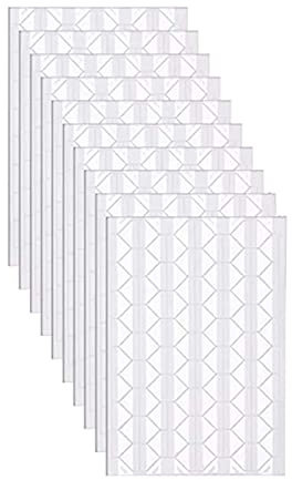 ExeQianming Lot de 1020 autocollants pour coins de photos, albums photos, scrapbooking et loisirs créatifs Transparents