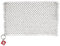 CM Scrubber Knapp Made 9x6 Small Ring Cast Iron Scrubber - Cast Iron Cleaner for Hard Anodized Cookware, Pre-Seasoned Pans, Dutch Ovens, Iron Pans, Grills and Skillet. Chain Mail Scrubber Cast Iron