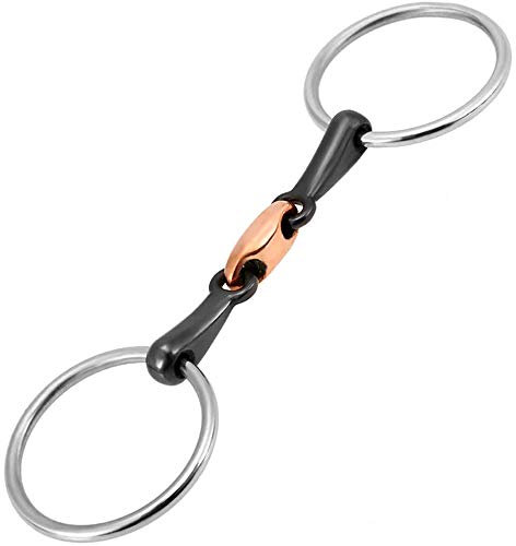 Trense Gebiss O Ring Pferd Mund Komfort Reiter Stahl