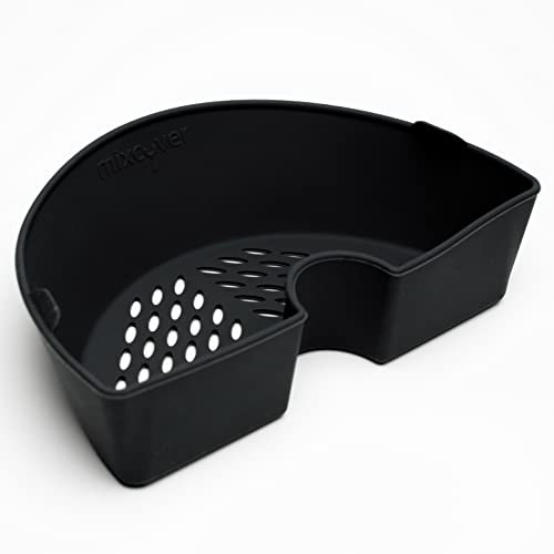 Mixcover Garraumteiler (hälftig) für Bosch Cookit Dampfgarraum - zum Aufteilen des Garraums, Dampfgarteiler kompatibel mit Bosch Cookit halb