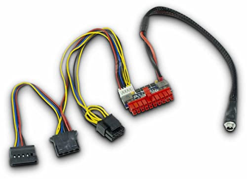 Inter-Tech Mini-ITX PSU 120W Rev. 2 adaptadores, sin Fuente de alimentación, Compatible