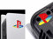 Adesivo Skin Vinile retrò con Logo PS per Console PS5, Classic Logo Sticker Sottostrato per Console PS5
