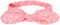styleBREAKER Damen Haarband mit Punkte Muster, Schleife und Gummizug, Stirnband, Headband, Pinup, Rockabilly, Haarschmuck 04026036, Farbe:Apricot-Weiß