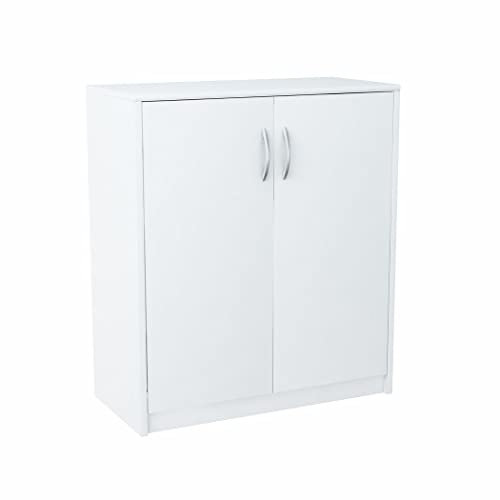 Meblando allzweckschrank 74 x 35 x 85 cm, kleiderschrank weiß, mehrzweckschrank- aktenschrank oder Flur möbel, kommode - Schrank 74 cm breit, hohe Qualität