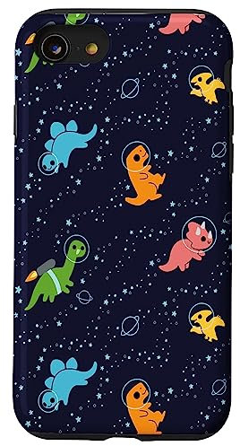 iPhone SE (2020) / 7 / 8 Dinosaurs In Space Case