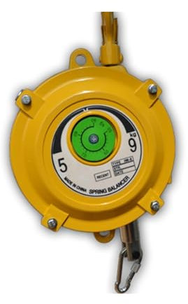 Power Hand Winch Puller Hanging Tool Towering 3-5kg Spring Balancer Used In Industry for Motor Hoisting, Shafts and Gears(5-9kg)