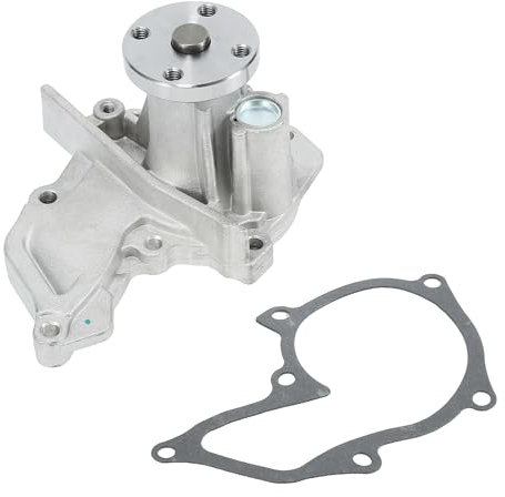 Partuto Pompa dell'acqua No. 1007714/96MX8591AA - Pompa dell'acqua anteriore per auto - per Ford Fiesta 1995-002 Metallo Tono argento con guarnizione - 1 set.