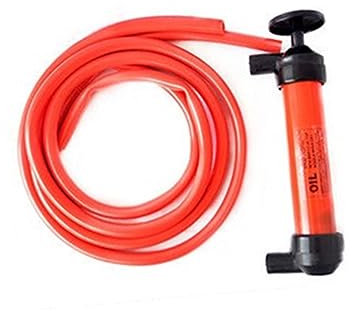 ULTECHNOVO Flüssigkeitstransferpumpe Manuell Aus Kunststoff Für Reisen Notfälle Und Fahrzeuge Wie Rasentraktoren Boote Und Mehr Siphon-handpumpe Mit Einfacher Bedienung