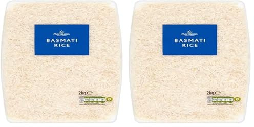 Morrisons Basmati Rice, 2kg (Pack of 2)