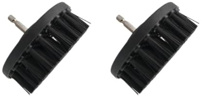 AutoFullCar Brosse pour perceuse - Pour nettoyage multi-usages - Brosse pour nettoyage de voiture, tissus d'ameublement, maison, nettoyage d'ameublement, jantes, carrelage, céramique, grès, 10 cm de
