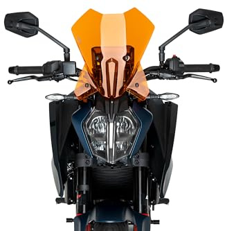 Puig 21998T Naked New Generation Touring protection renforcée, Orange