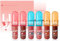 Finish und Glanz - Lipgloss Volume Tutu Rose | Cosmetics Hydra Kiss Lippenöl, feuchtigkeitsspendender Lipgloss, 6 Stück Stick Lippenbalsam, nicht klebend, Starter-Set und Make-up-Experten