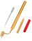Slanted Paint Pen for Fine Lines - Fine Drawing Pen - Writer Paint, Brass Precision Paint Pen, Perfect for Repairing Stone Chips and Scratches