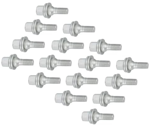 Radbolzen für Peugeot 301, 307, 308, 308S, 408 und 5008 (M12x1,25, 58 mm), aus Leichtmetallstahl