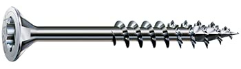SPAX Senkmultikopf T-Star Plus T40 Teilgewinde Wirox - 8.0mm x 180mm, T40, Edelstahl, 80 Stück