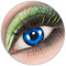 Farbige blaue schwarze 'Dark Blue' Kontaktlinsen ohne Stärke 1 Paar Crazy Fun Kontaktlinsen mit Behälter zu Fasching Karneval Halloween - Topqualität von 'Giftauge'