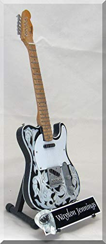 ARTSTUDIO35 Miniatur-Gitarre Country mit Gitarrenplektrum, Natur, Dekoration, Miniatur, Gitarre