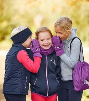 Waldhausen Kinderhandschuh Lucky Carla, lila, 5-7 Jahre