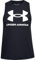 Under Armour Femme UA W Live Sportstyle Tank Top, débardeur femme ultra-doux pour la course à pied et le fitness, débardeur sport à séchage rapide, débardeur coton