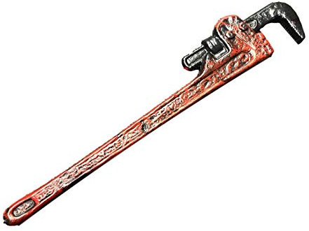 Kunststoffschlüssel, leicht, Klempner, Halloween, Requisite, Waffe, Bauarbeiter, Mechaniker, Verkleidungen, Zubehör usw