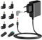 MEROM 5V 3A Universelles Netzteil Ladekabel für USB-Hub, TV-Box, Babyphone, Bluetooth-Lautsprecher, Tablette, Kamera, Raspberry Pi 4 Ladegerät (Mit 8 Tipps)