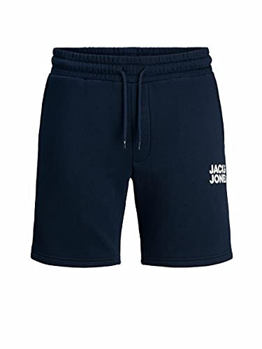 JACK & JONES JJINEWSOFT Sweat Shorts GMS Pantaloncini, Navy Blazer, M Uomo