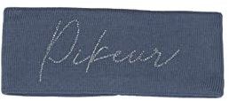 PIKEUR Damen Stirnband mit Strass Schriftzug Herbst/Winter 2021
