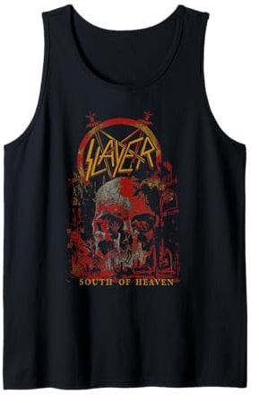 Slayer South of Heaven Three Color Tank Top