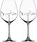 GYYJW Lead-free and lead-free glass shark red wine glasses for home bar parties, Stemware Red/White Wine Goblets.(2 pieces)