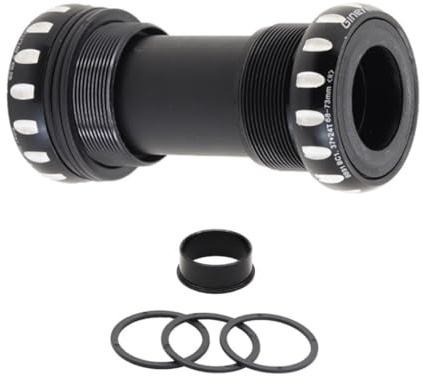 COONIUM BSA-Gewinde 68-73 mm Keramiklager BB Tretlager für 24 mm (kompatibel mit Shimano) oder 22/24 mm (SRAM GXP) Kurbelspindel