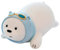 Plush Toy Doll Soft Stuff Animal Kids Children Pillow Gift for Christmas and Valentine (Polar Bear Pillow)