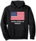 USA Flagge Pullover Hoodie