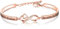 Heart Armband mit Aufschrift Not Sister by Blood But Sister, Geschenk für beste Freundin, Freundschaftsarmband