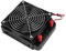 KIMISS Radiatore di Raffreddamento Ad Acqua per PC Piccolo Radiatore Alluminio Nero ABS 120Mm Cper OMPuter Raffreddamento Ad Acqua di Raffreddamento Ad Acqua Radiatore di Calore con