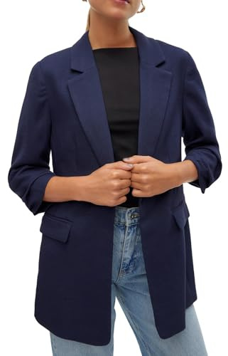 VERO MODA Vmfrida 3/4 Regular Blazer Noos