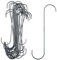 Sidawhope 26PCS Durable 6 Inches Long S Hooks 0.79 Wire Paint and Powder Coating Hanging Hooks