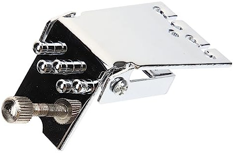 OFFSCH Metal Banjo Tailpiece Saiten-banjo Chromfarbenes Zubehör Für Besseren Und Einfache Installation Und Musiker