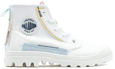 Palladium Femme Pampa Underlayer Fashion Boot, Star White, 39.5 EU