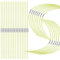 Eyoloty 32 unidades F016800174 hilo para cortabordes Bosch Home and Garden Art 23 Combitrim, hilo extrafuerte, longitud: 23 cm, diámetro: 2,4 mm