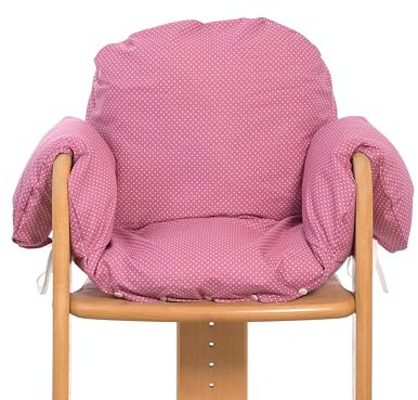 Sitzverkleinerer-Bezug für Herlag/Geuther – Pünktchen malve weiß