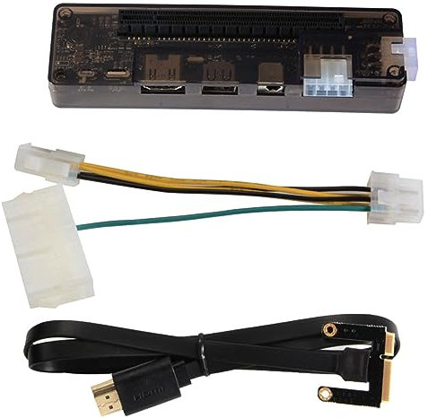 SECFOU Graphics Card Expansion Dock External Video Card Docking Station for Laptop Docking Station Low Profile Design for Gaming and Workstation Use Random Style