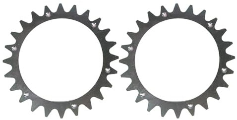 Namvo 2 Puntas de Rueda motriz para cortacésped robótico Worx Landroid Rueda Antideslizante Compatible con cortacésped robótico Worx Landroid Modelo S/M